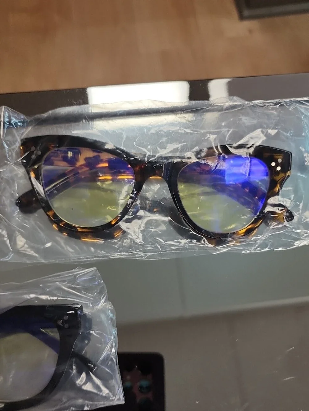 Cat Eye Sunglasses Set - Tortoise, Black, & Red Frames